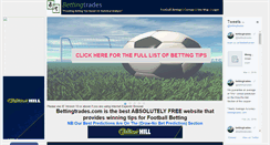 Desktop Screenshot of bettingtrades.com